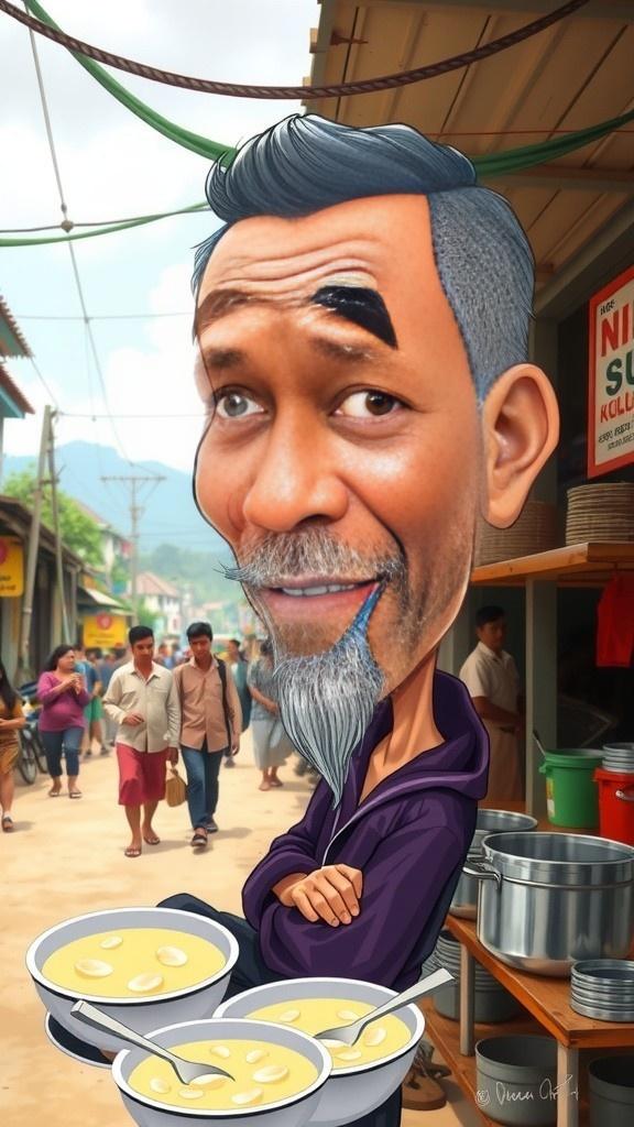 Bubur vs. Kupat: Adu Argumen di Kampung
