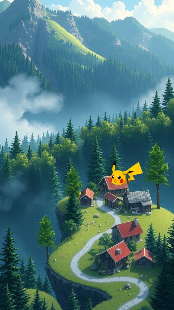 Timmy and the Injured Pikachu: A Forest Adventure