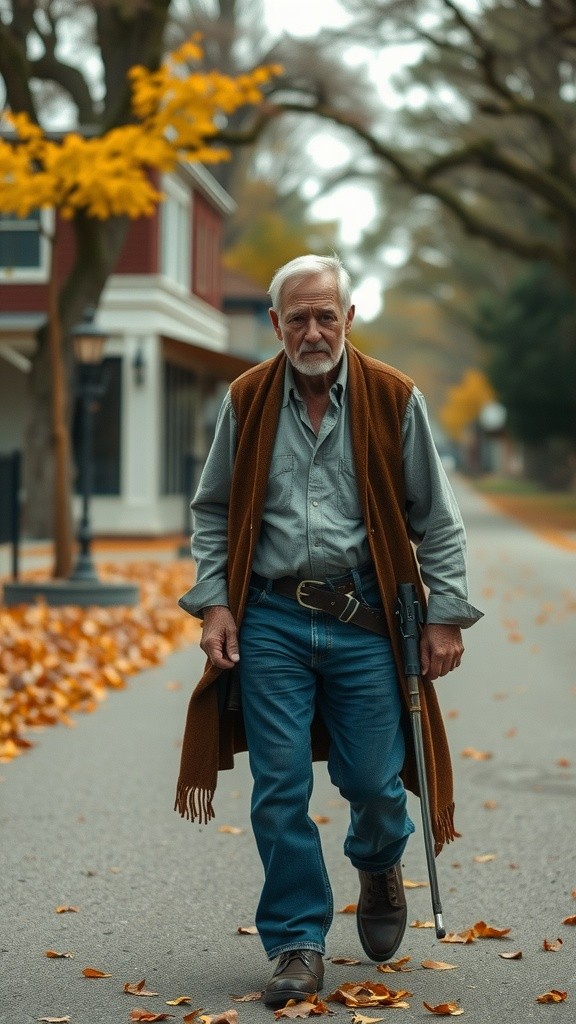 Old Man's Journey: From Walking to Running