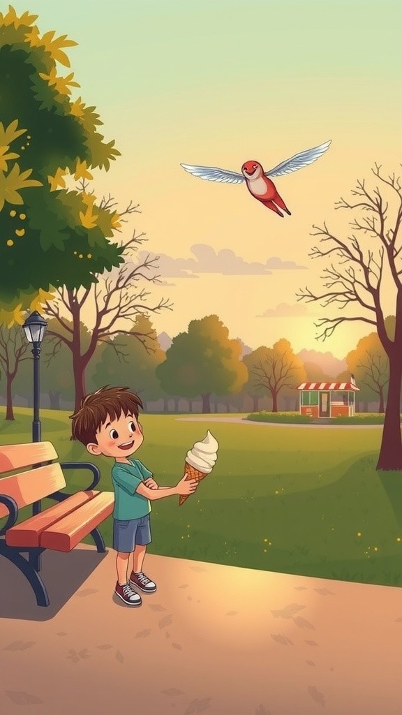 The Flying Ice Cream Adventure