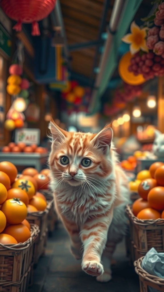 The Fruit Seller Cat's Secret Recipe