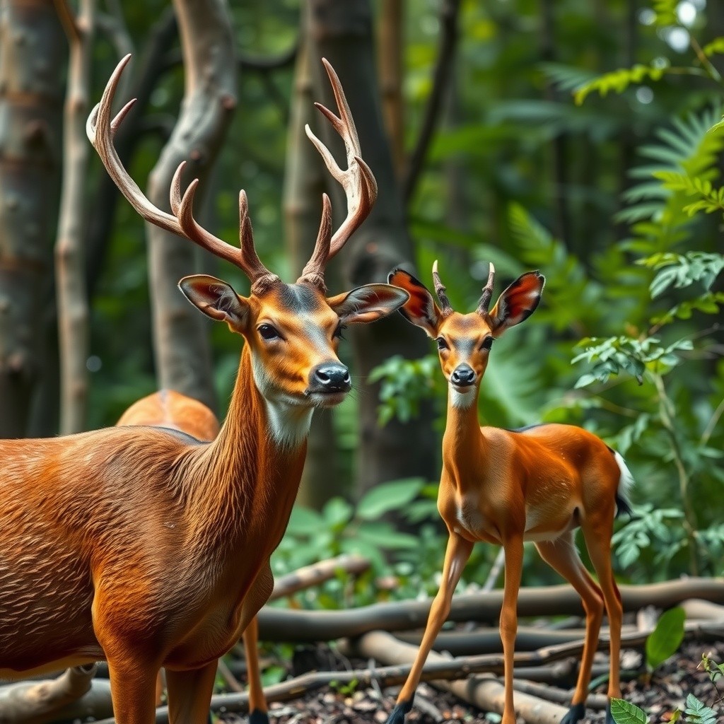 Rusa dan Kijang Kalimantan: Keberadaan dan Peran di Ekosistem