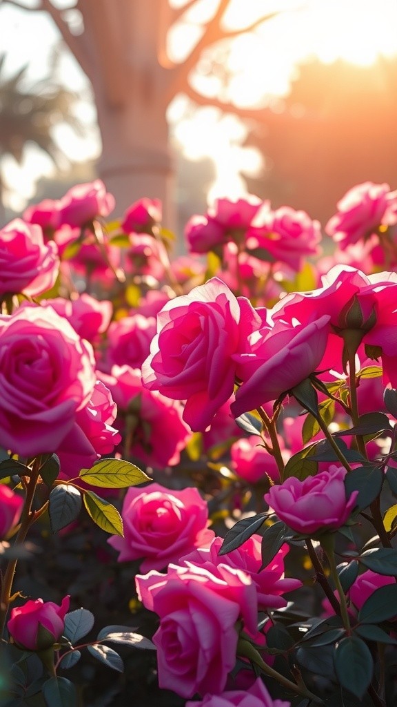 The Magic of the Rose Garden