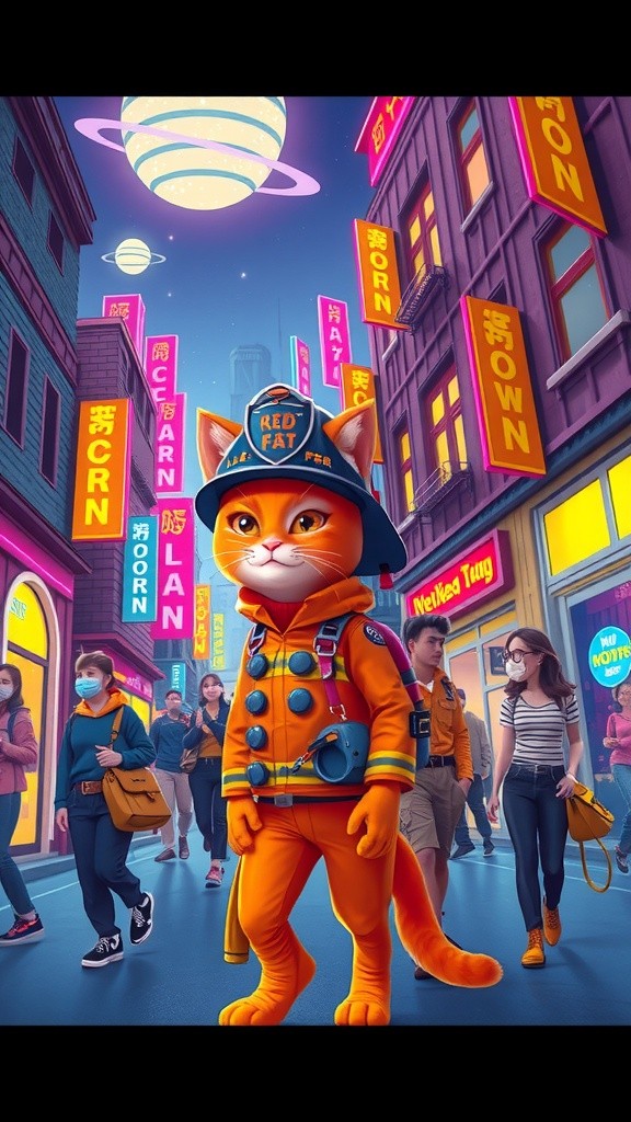 Leo, Si Kucing Pemadam Kebakaran