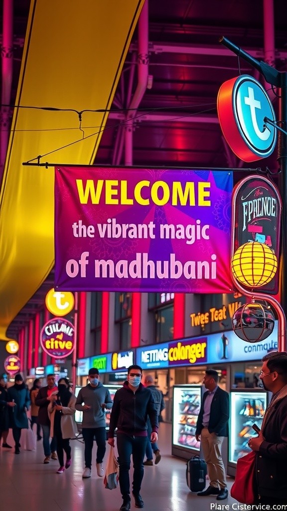 मधुबनी के रंग-बिरंगे जादू