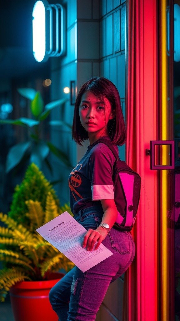 Bayangan di Malam Hari: Pesan Misterius