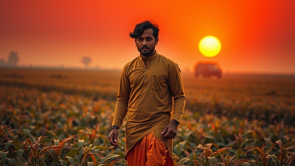 किसान की संघर्ष गाथा