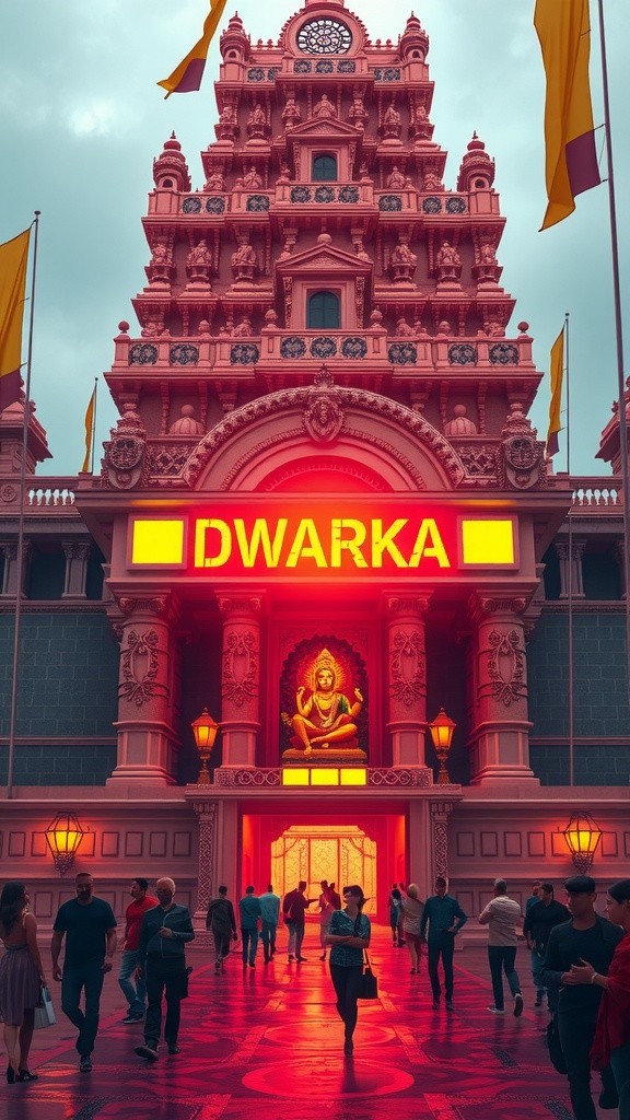 Dwarka Mandir: A Sacred Journey through History and Devotion