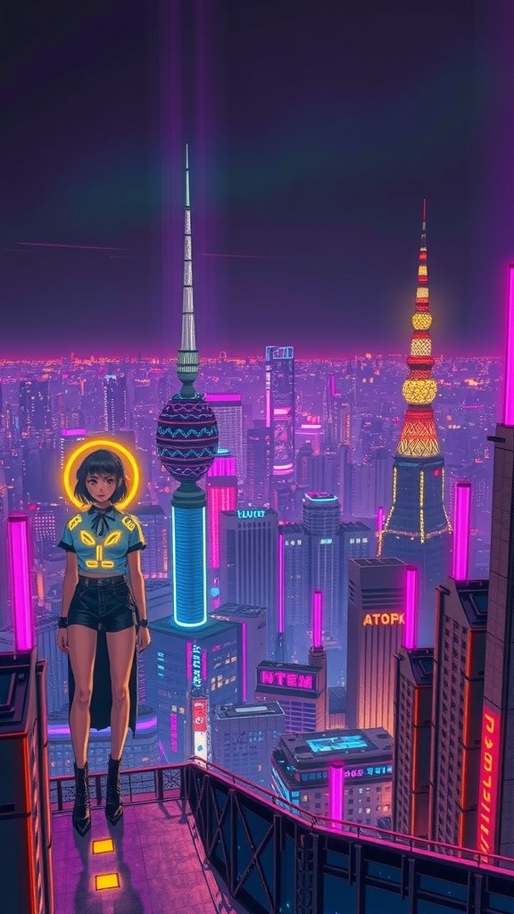 Neon Shadows: A Bladerunner Saga