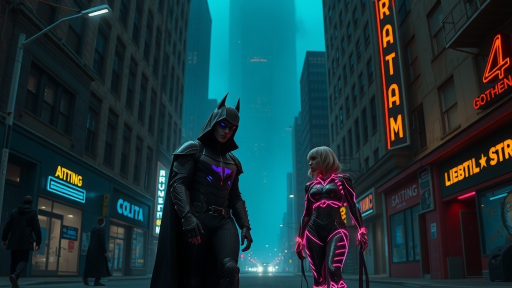 Batman and Spider-Man Unite Against the Joker and Green Goblin