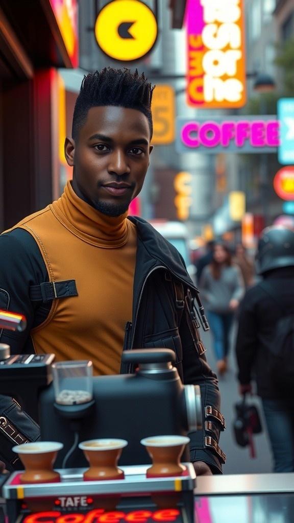 Galactic Coffee Encounter
