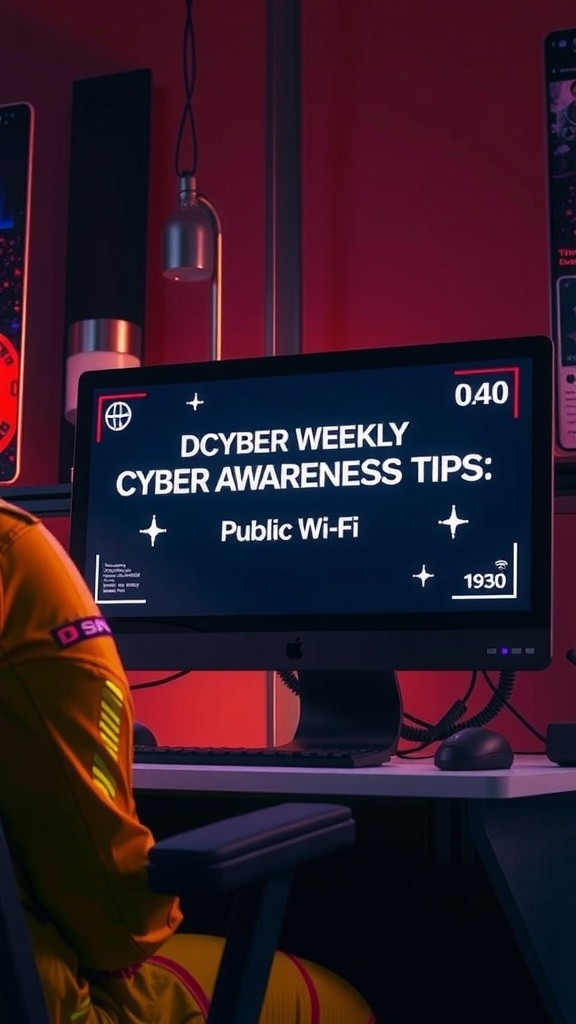 DCYBER Weekly Cyber Awareness: Staying Safe on Public Wi-Fi