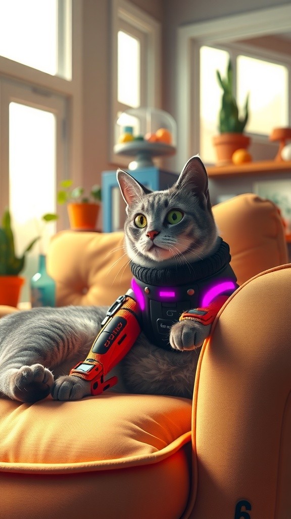Echoes of Liberation: A Feline's Odyssey