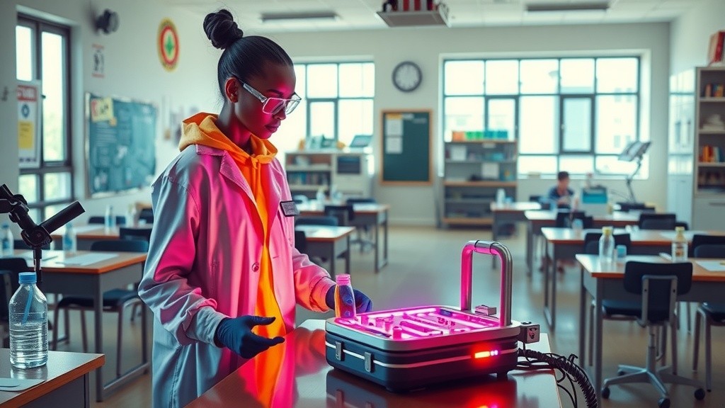 Time-Traveling Adventures in a School Lab! 🚀🕰️