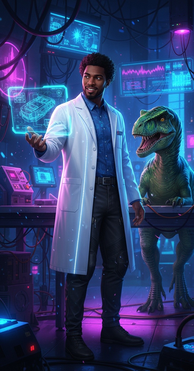 Sembunyi dari Dinosaurus!
