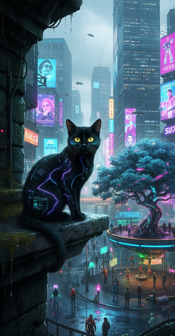 Super Cat's Adventure: Discovering Her Powers