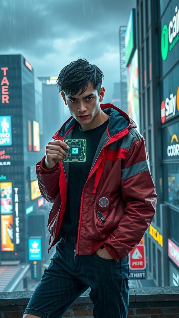 Rahasia Mesin di Kota Neon