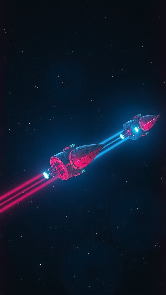 Star-Crossed in the Cosmos: The Romeo and Juliet of Rival Space Stations