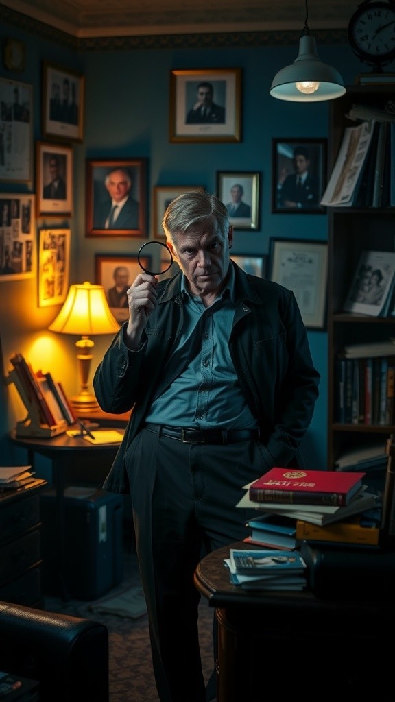 Detective's Quest: Unraveling Clues with High-Tech Gadgets and Thrilling Chases