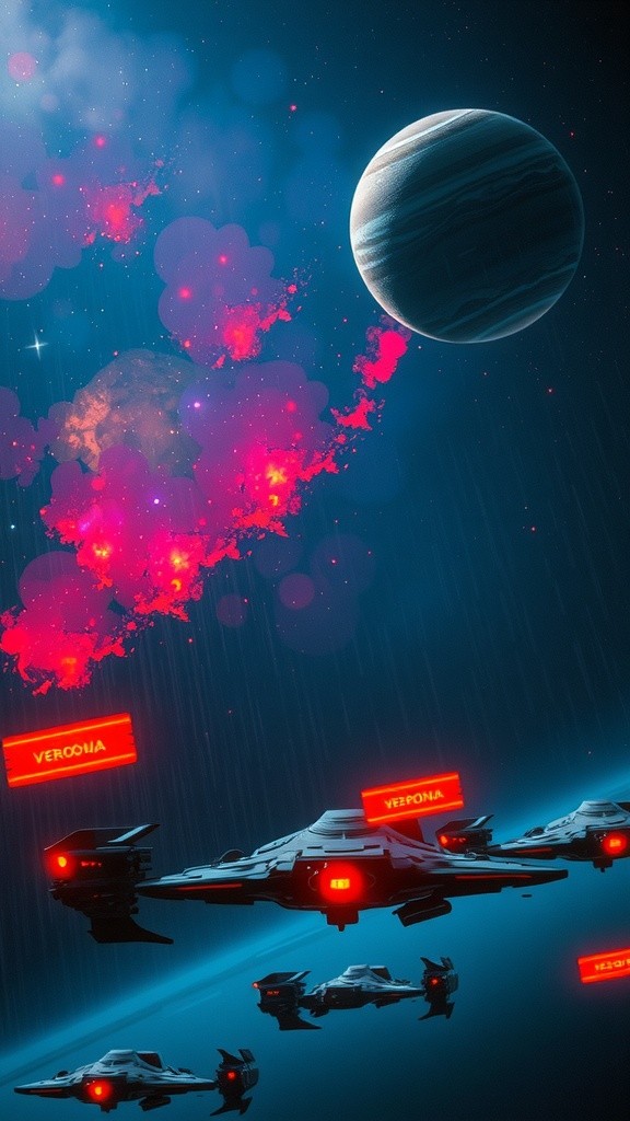 Star-Crossed in Space: A Galactic Tale of Love and Rivalry