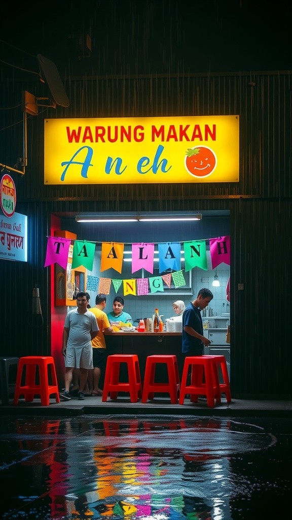 Menu Rahasia: Misi Terselubung di Warung Makan