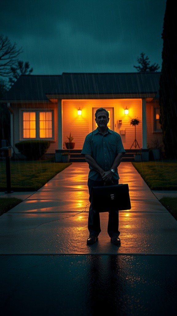 A Heartbroken Man's Encounter with Despair