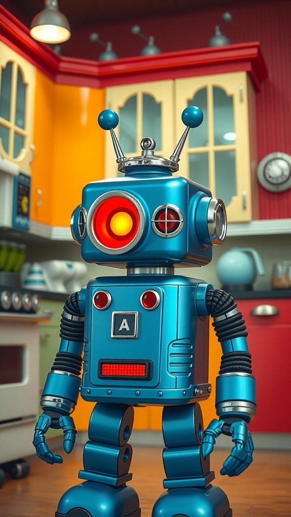 Mini-Pancake Mission: A Robot's Culinary Adventure