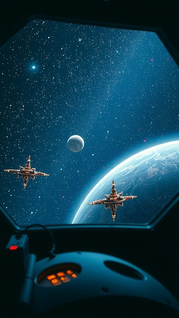 Star-Crossed in Space: The Tale of Romeo and Juliet on Rival Stations