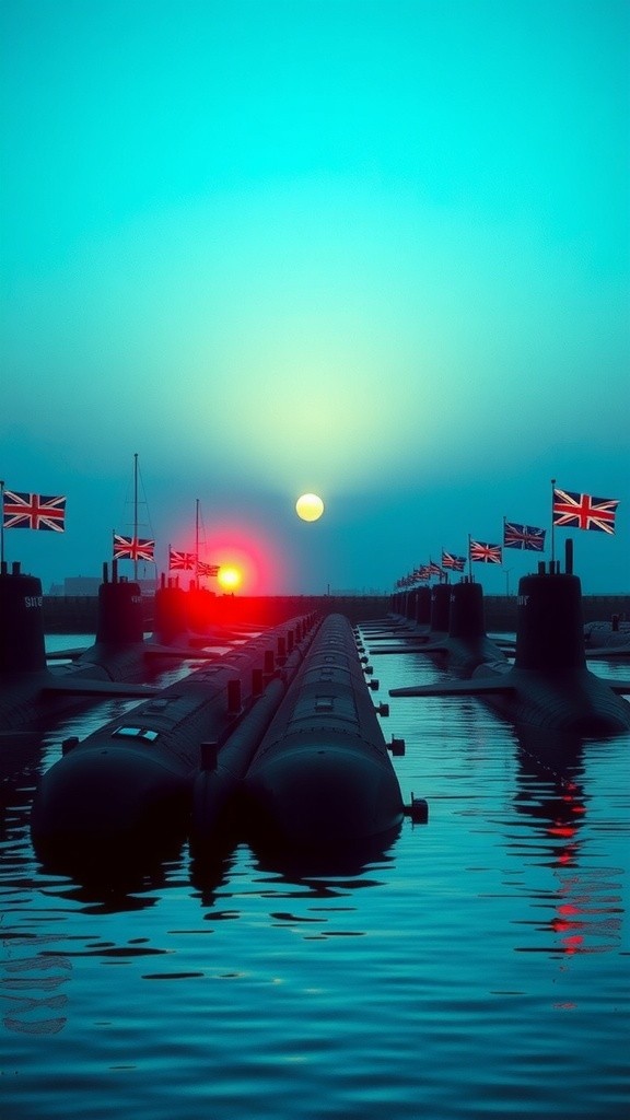 Naval Power: Submarine Fleets by Country