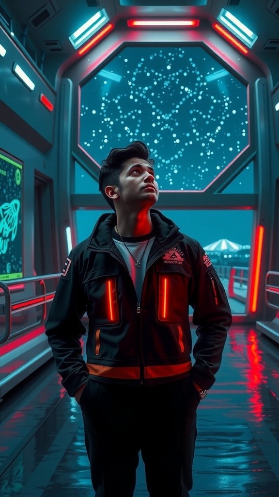 Star-Crossed in the Cosmos: A Space Station Tale of Romeo and Juliet