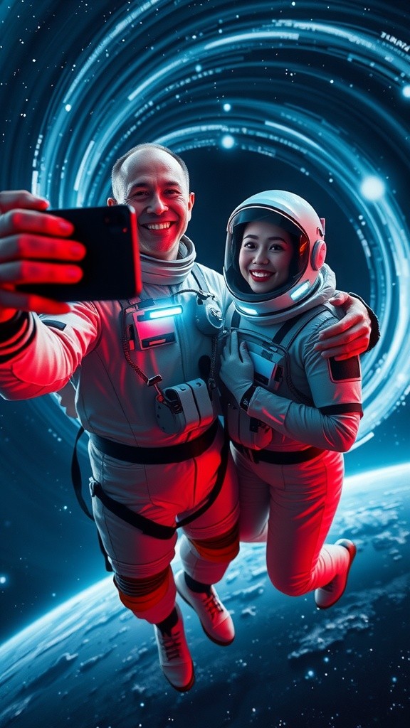 Cosmic Selfie Shenanigans!