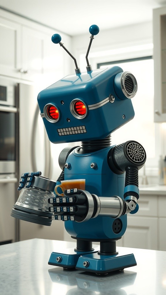 Coffee Chaos: Robo's Brew Blunder!