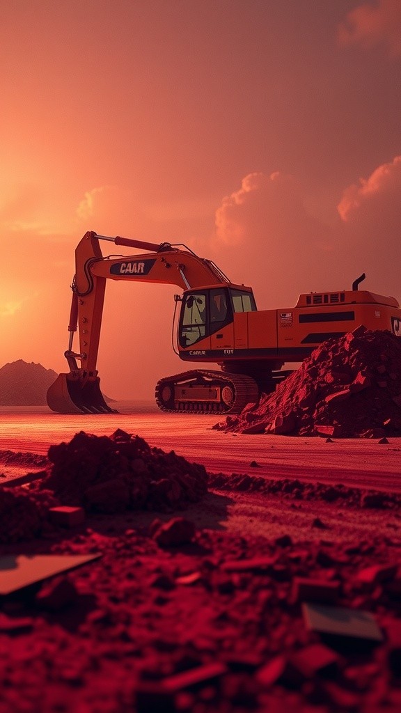 Aksi Cakar Baja di Proyek Pembangunan