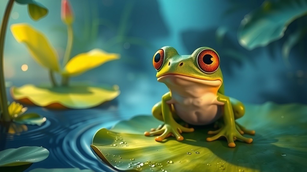 Fredrick the Farting Frog: The Great Leap Contest!