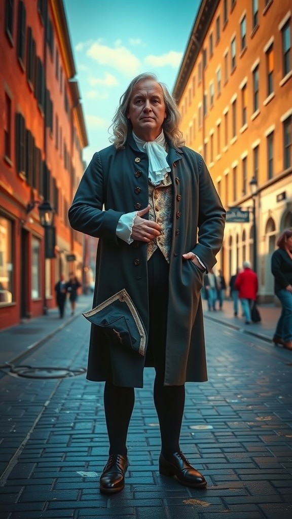 Time-Traveling Franklin: A Leap into the 21st Century!