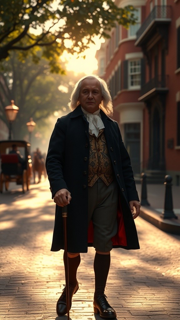 Benjamin Franklin and the Modern Marvel of Smartphones!