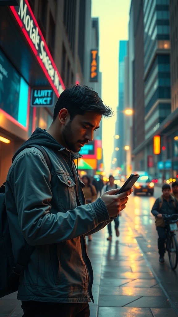 Distracted Walking Leads to Accident