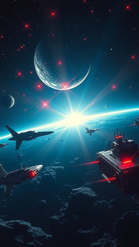 Galactic Star-Crossed: The Tale of Romeo and Juliet Aboard Rival Space Stations