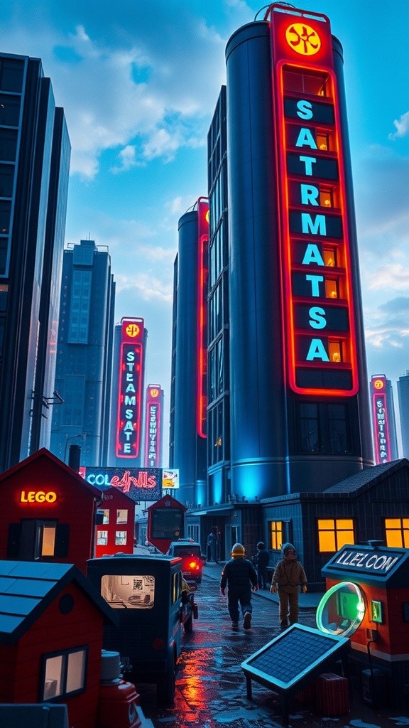 Ninja dan Energi Misterius di Desa LEGO