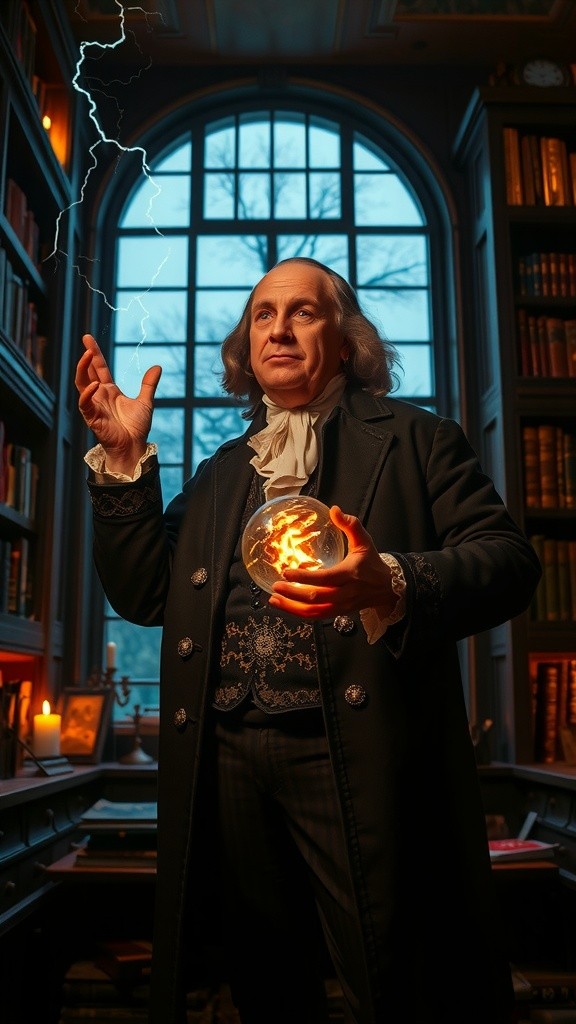 Benjamin Franklin's Smartphone Surprise