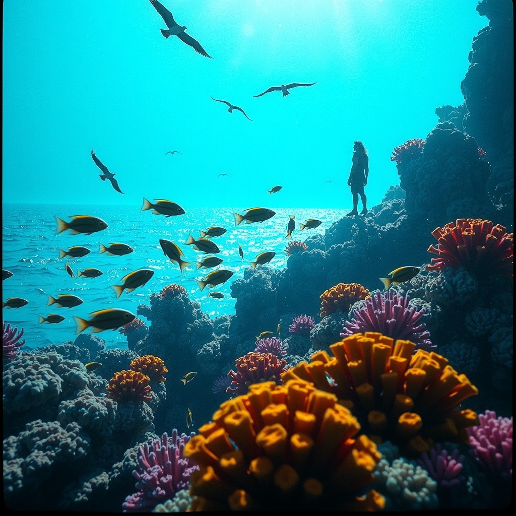 Mermaid's Love: A Castaway's Tale