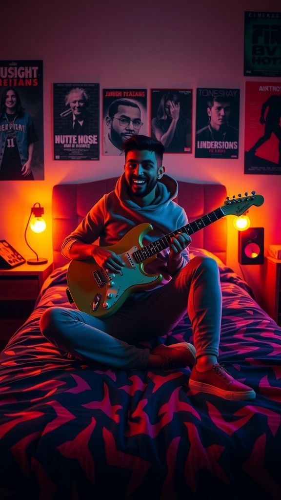 Dika dan Gitar Pertamanya: Awal yang Semangat!