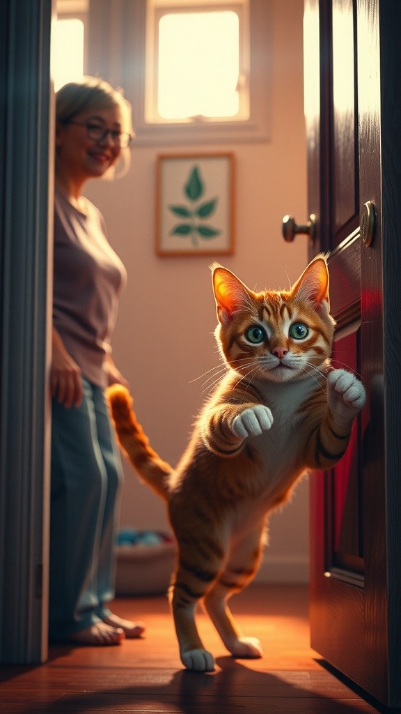 Kucing Pintar dan Cerita Alarm