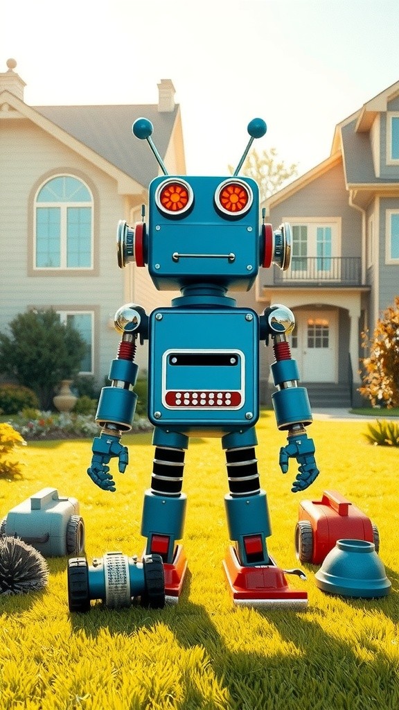 RoboBersih 3000: Misi Bersih yang Terlalu Semangat!