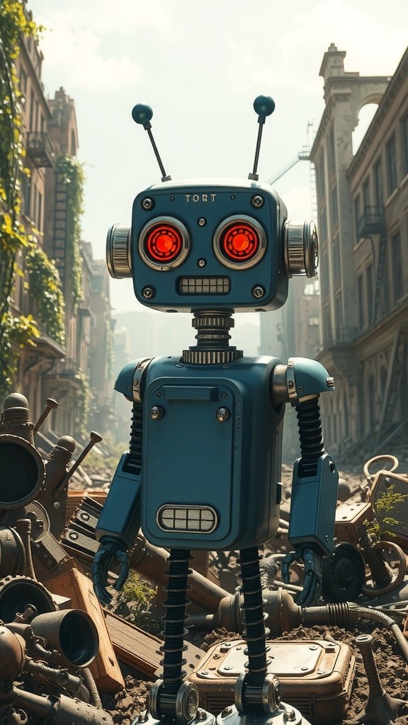 Penemuan Rusty: Bunga di Tengah Kehancuran