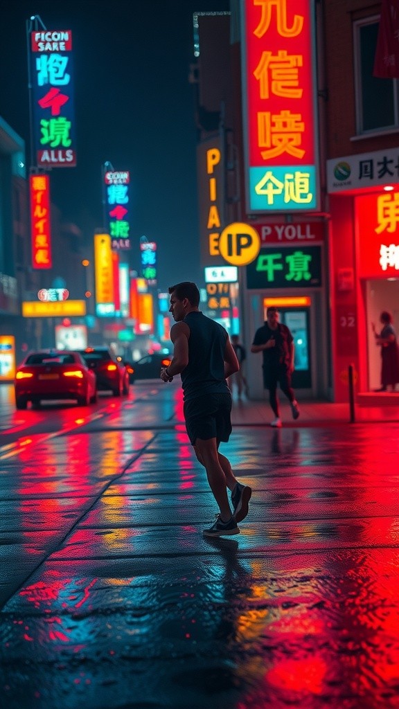 Neon Run: A Cyberpunk Escape