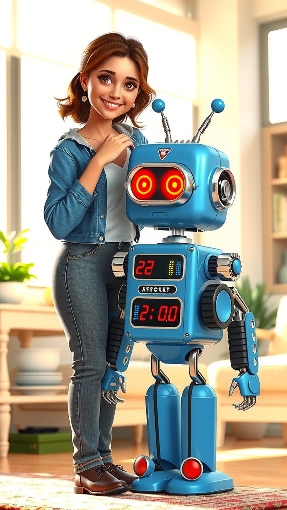 Robot Asisten Jujur dan Masakan Gagal