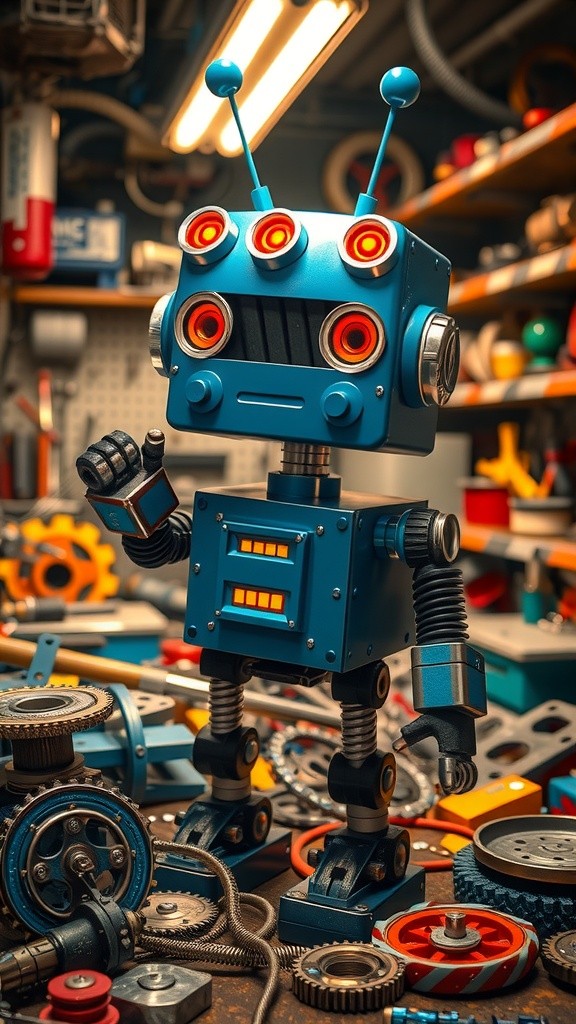 Robo Learns to Smile!