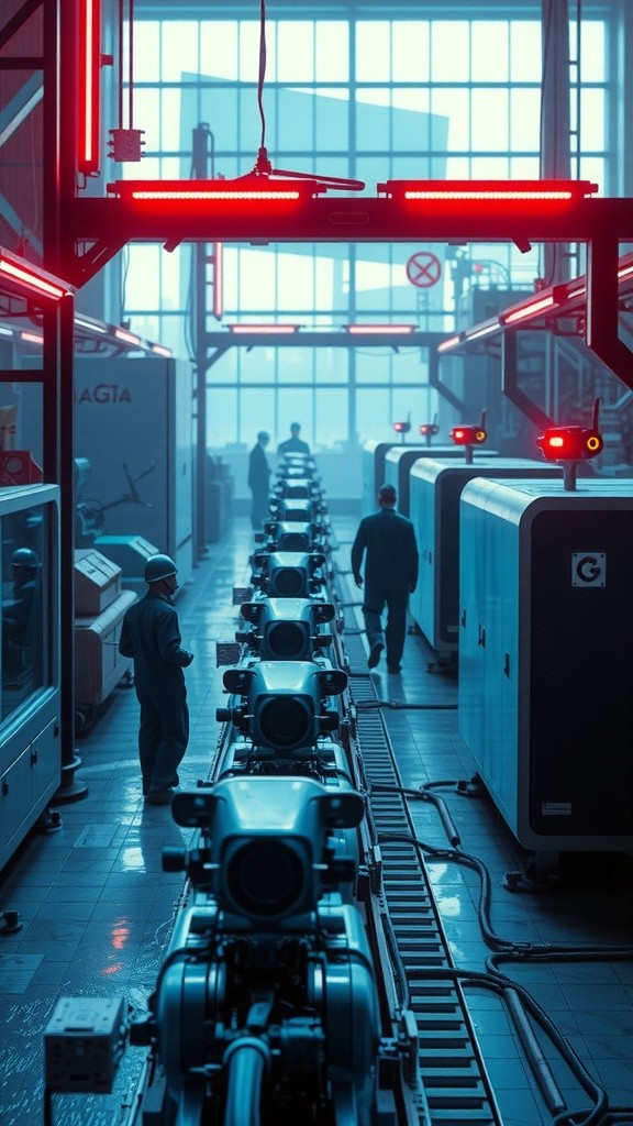 Cinematic Symphony of Industrial Might