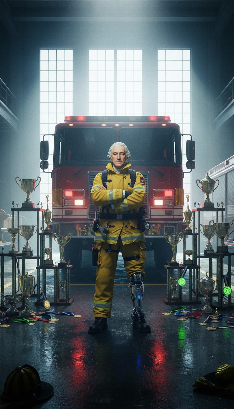 Robo Man: The Return of Montgomery's Finest Firefighter